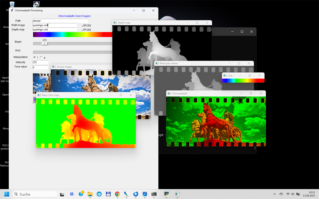 Screenshot Python-Script